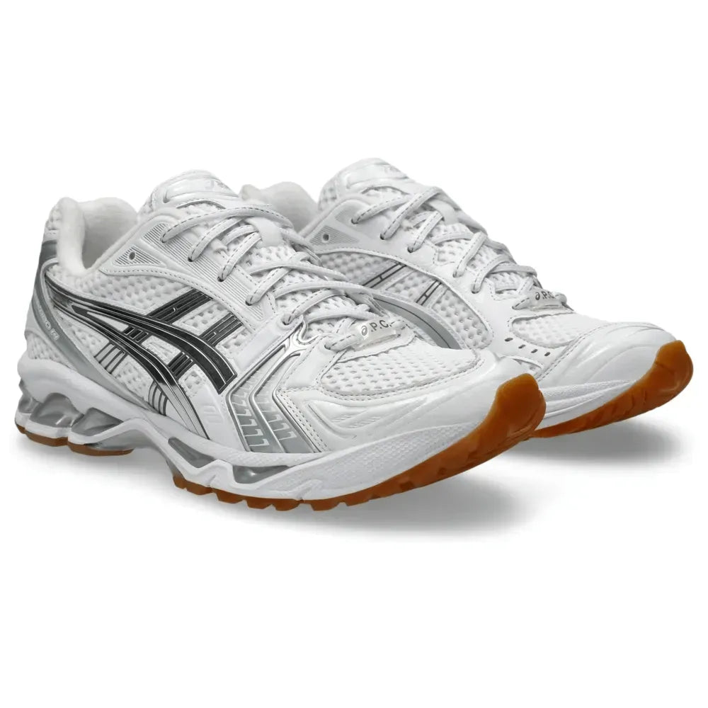 A.P.C. x Asics Gel-Kayano 14 White Pure Silver