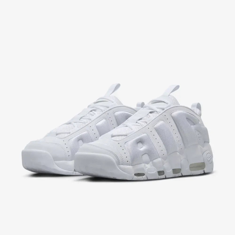 Nike Air More Uptempo Low Triple White