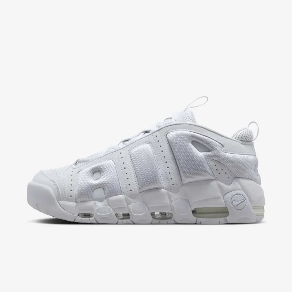 Nike Air More Uptempo Low Triple White