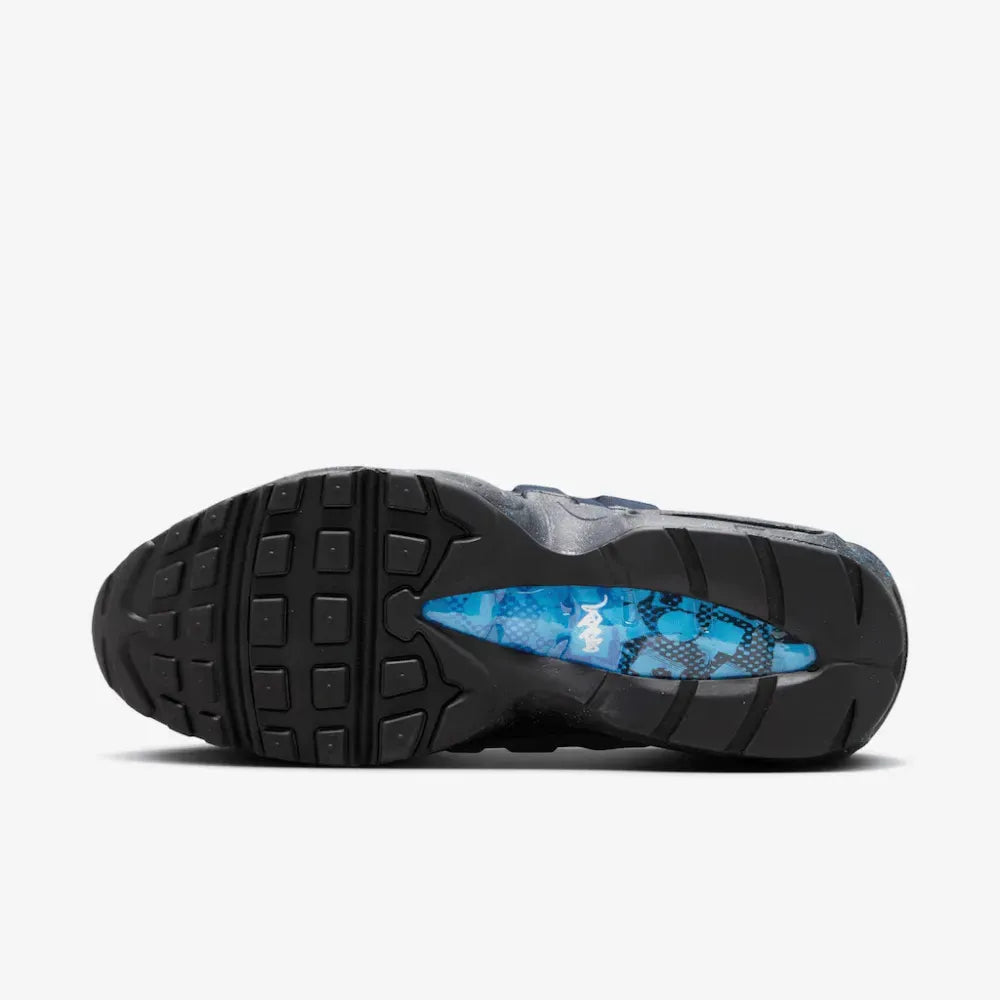 Stash x Nike Air Max 95 Black and Harbor Blue