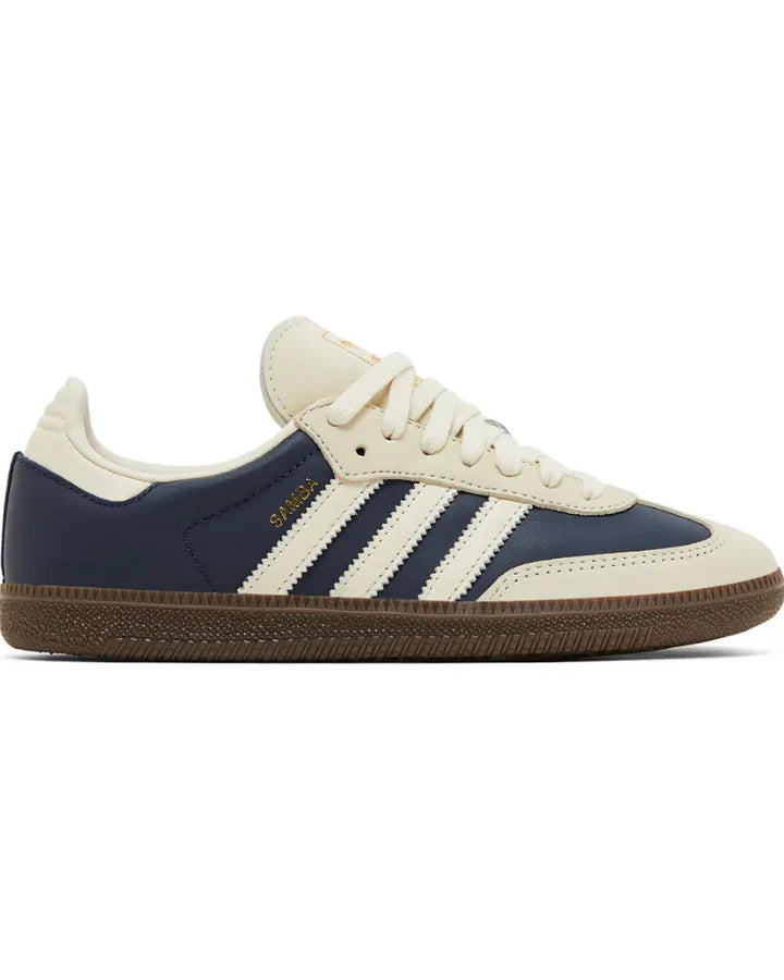 Samba OG "Night Indigo Crew Branco"