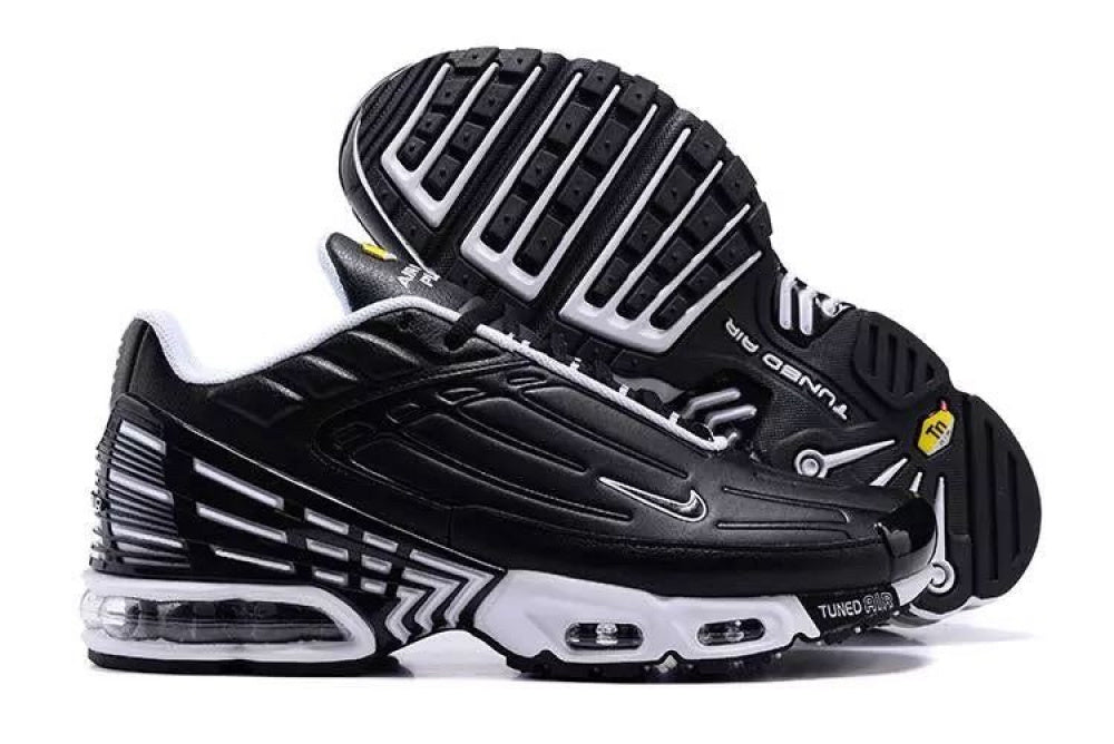 Air Max Plus III "Black and White Leather"