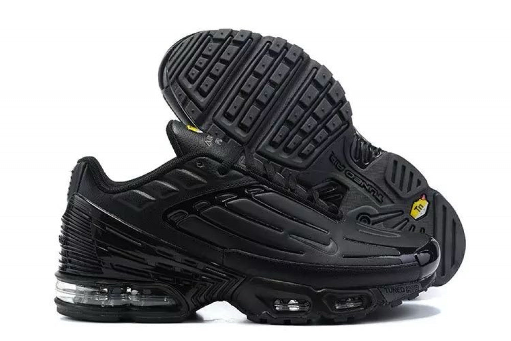 Air Max Plus III "Triple Black Leather"