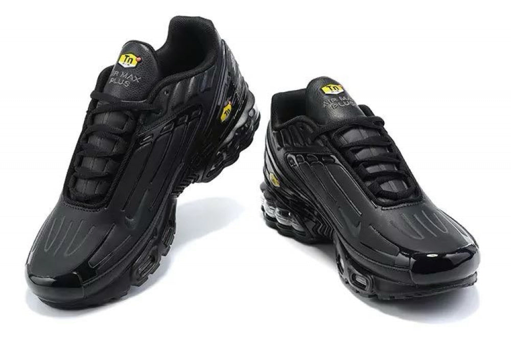 Air Max Plus III "Triple Black Leather"