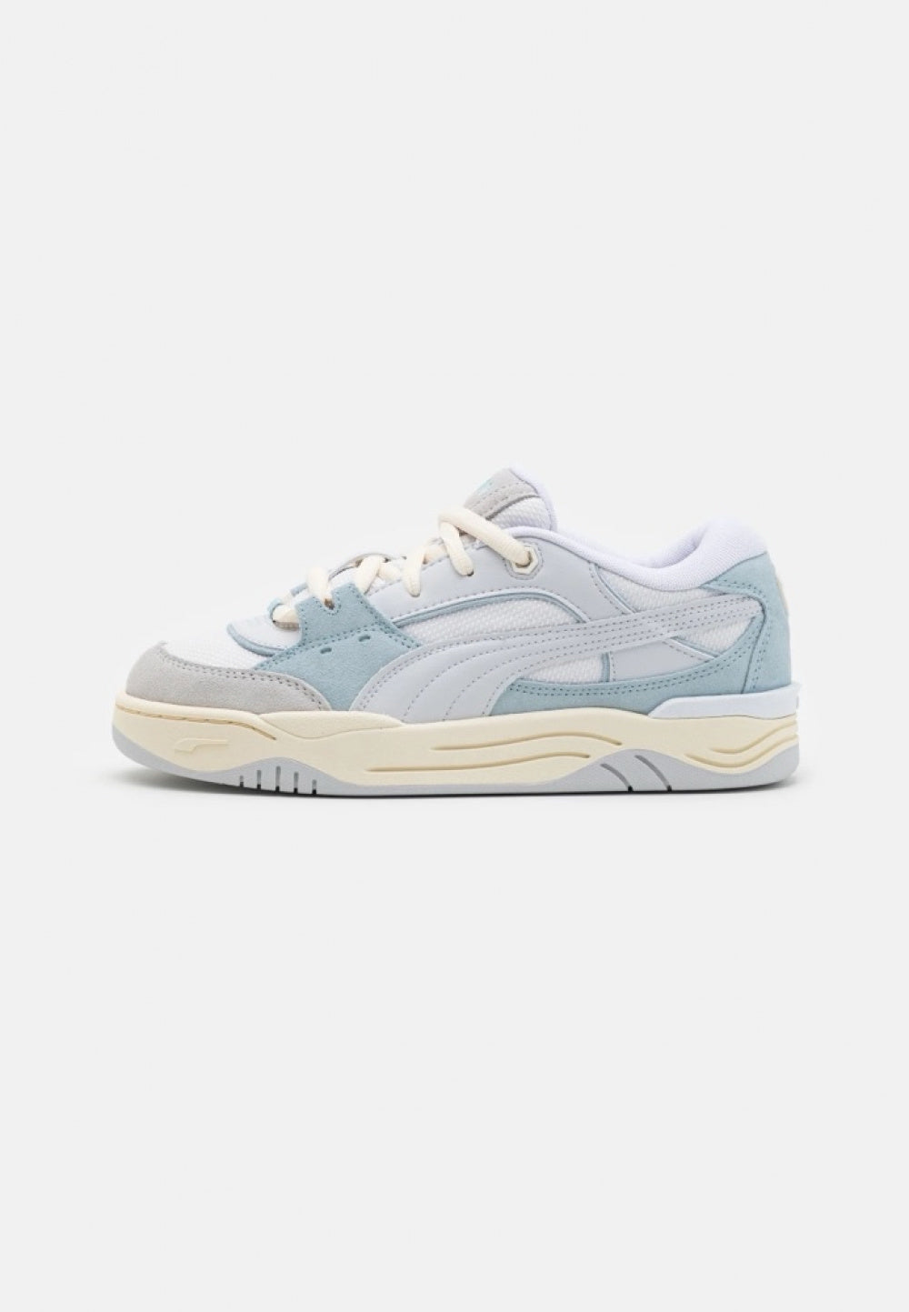 Puma-180 White Silver Mist