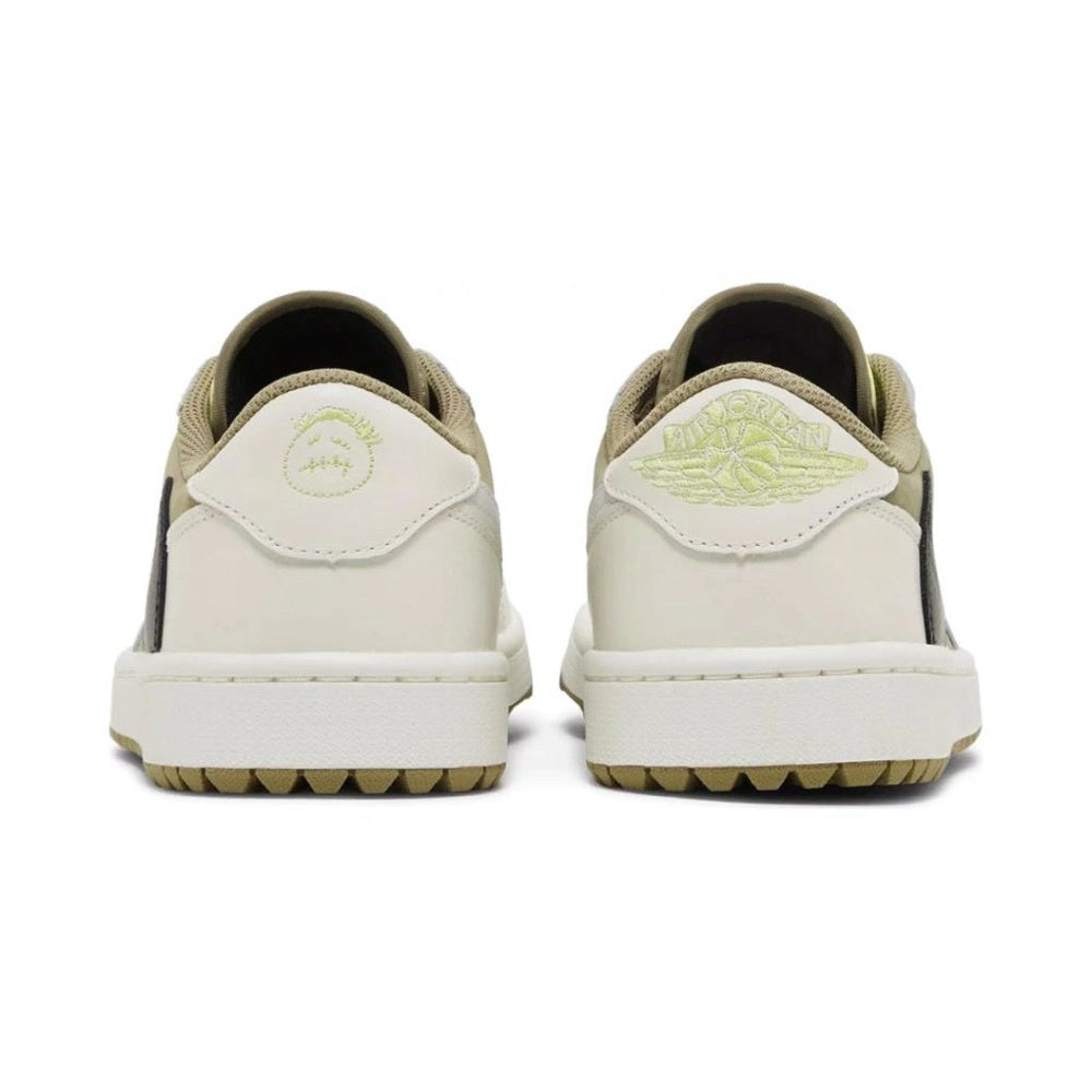 Travis Scott x Air Jordan 1 Low Golf "Neutral Olive"