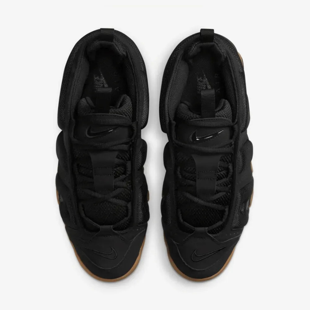 Nike Air More Uptempo Low Black Gum