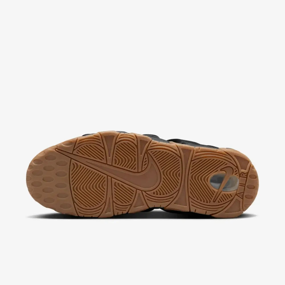 Nike Air More Uptempo Low Black Gum