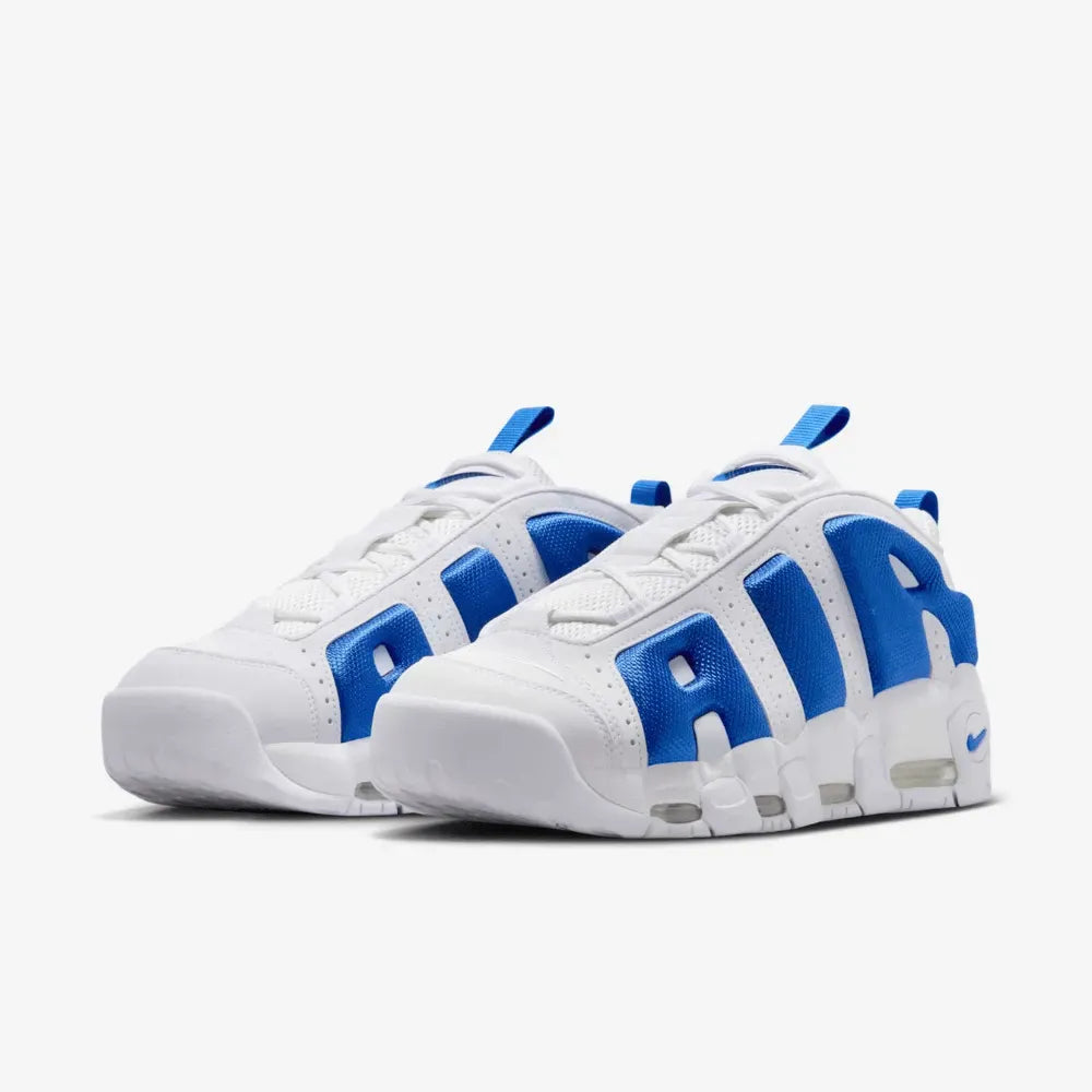 Nike Air More Uptempo Low White Hyper Royal