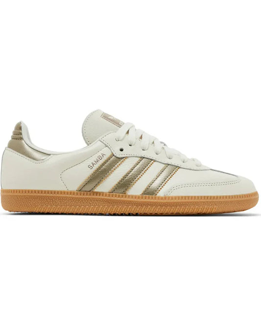 Samba OG "Off White Wonder Gold Metallic"