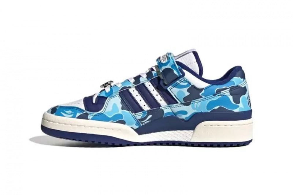 Bape x Forum Low "30th Anniversary" Blue