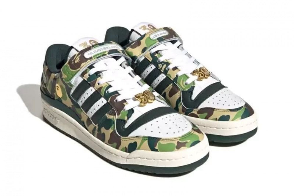 Bape x Forum Low "30th Anniversary" Green