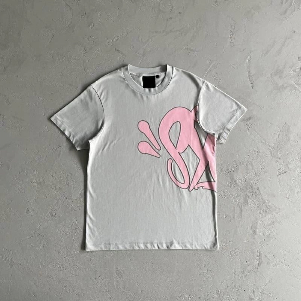 Conjunto Syna World Cinza/Rosa