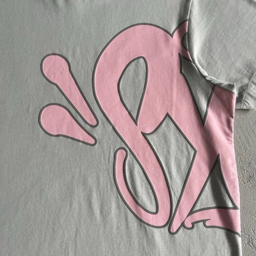 Conjunto Syna World Cinza/Rosa