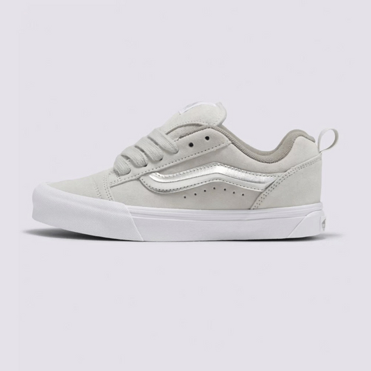 Vans Knu Skool Silver Metallic True White